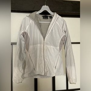 Womens MARMOT hooded rain jacket